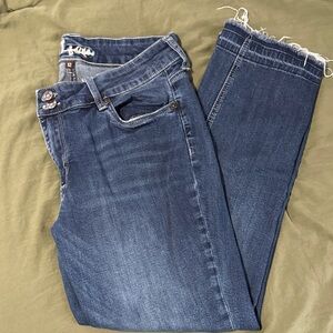 Kut from the Kloth Dark Blue Cropped Jeans